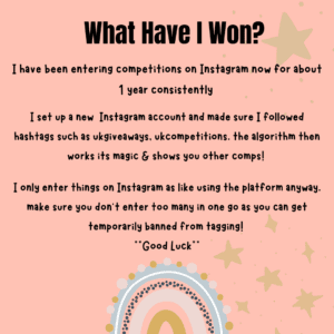 Win Giveaways and Competitions