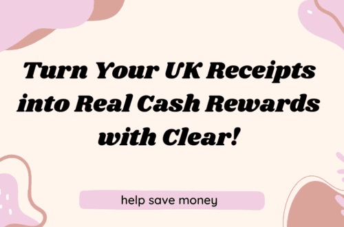 Turn Your UK Receipts into Real Cash Rewards